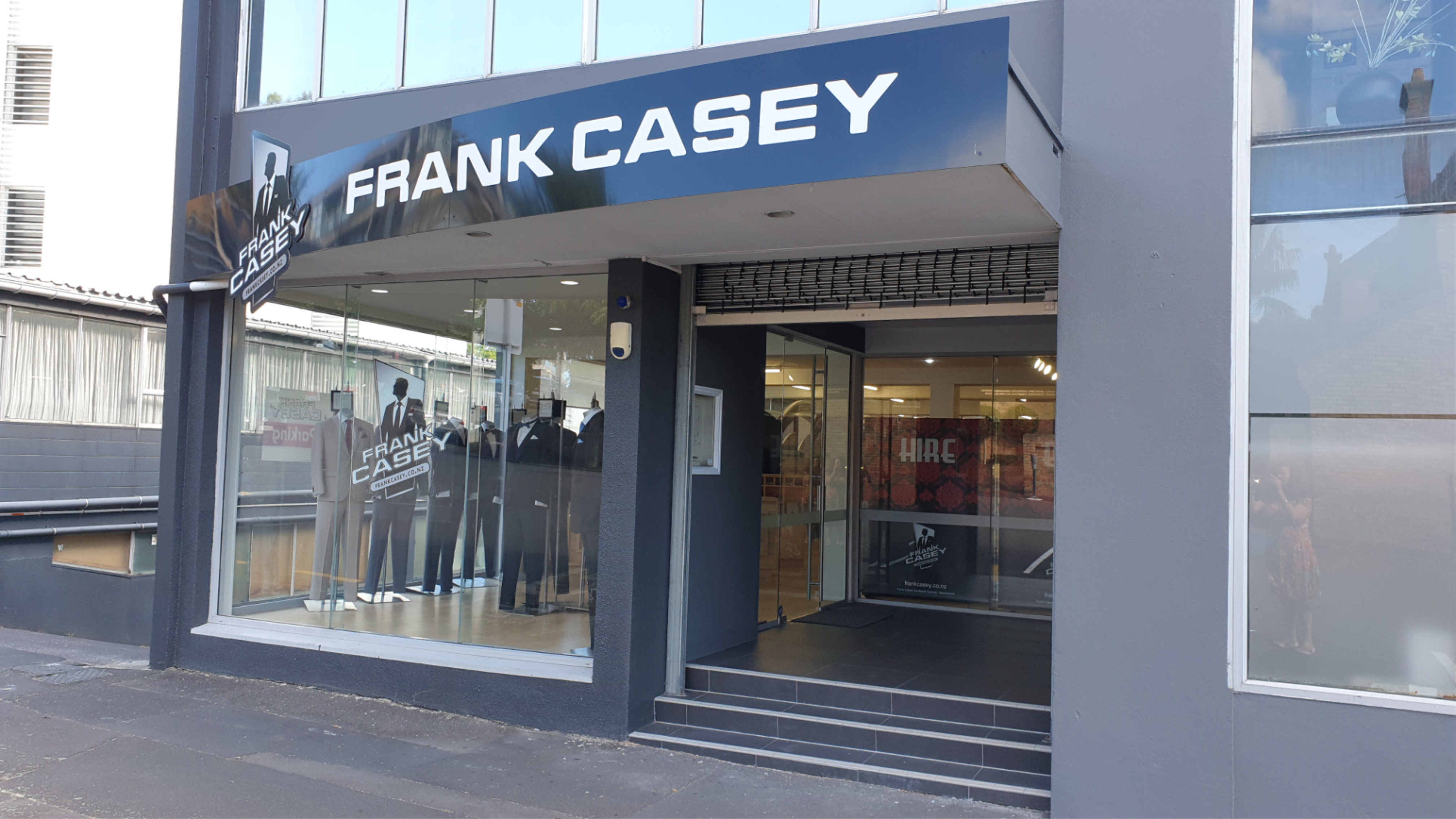 Frank Casey suit hire